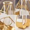 Modern Transparent Glass Vase for Hydroponic Plants