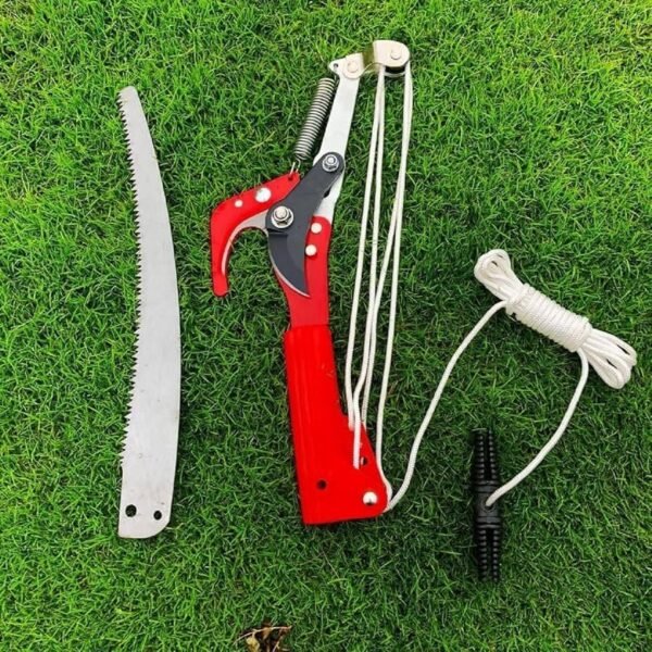 SANTINO 7m Telescopic High Branch Pruning Shears with Saw & Fruit Picker