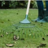 Steel Leaf Rake, 22-Tooth