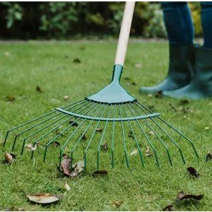 Steel Leaf Rake, 22-Tooth