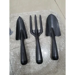 3-Piece Heavy-Duty Steel Garden Hand Tool Set