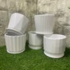 Minimalist Round Ceramic Flower Pot