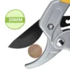 Professional Garden Pruning Shears with Spring Handle for Grafting & Trimming