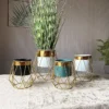 Metal Stand Vase
