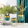 Metal Stand Vase