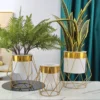 Metal Stand Vase