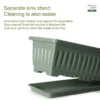 Thickened Rectangular Plastic Flower Pots for Outdoor Gardening