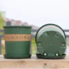 Army Green / Black Gallon Plastic Flower Pot