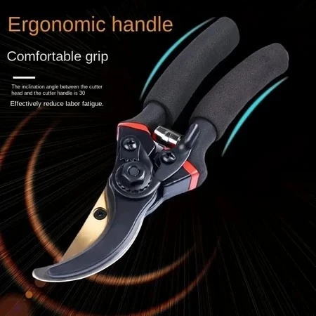 SK5 Steel Gardening Pruning Shears with Ergonomic Handles