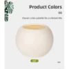 High-End Creamy Style Flower Pot