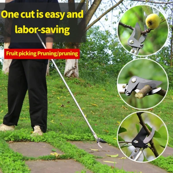 Stainless Steel Telescopic High Branch Pruning Shears