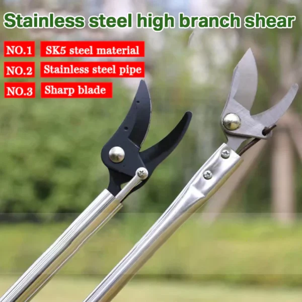Stainless Steel Telescopic High Branch Pruning Shears