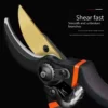 SK5 Steel Gardening Pruning Shears with Ergonomic Handles