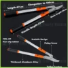 Telescopic Anvil Pruning Shears for Tree Branch Cutting