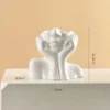 Nordic Vinyl Human Body Shape Hydroponic Vase