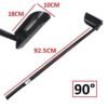 92.5cm Heavy-Duty Metal Drain Scoop Hoe with Handle
