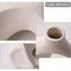 Ceramic Off-White Luxury Flower Vase