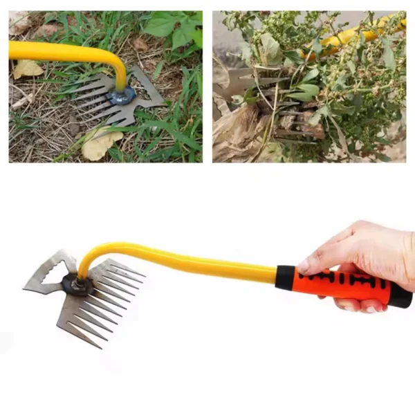 11-Tooth Multi-Function Garden Weeder