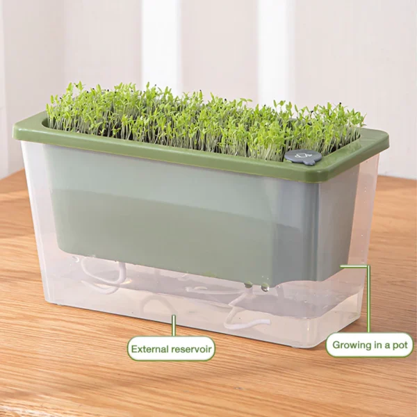 Self-Watering Flower Pot for Easy Plant Care