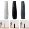 Modern Tall Plastic Decorative Flower Vase