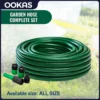 OOKAS Heavy-Duty PVC Garden Water Hose Set