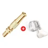 Adjustable Brass High-Pressure Garden Hose Nozzle