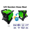 VIP Stackable Garden Hose Reel Set with Wall Mount, 15m / 20m